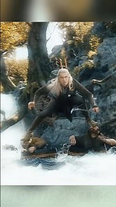 The Epic Barrel Escape in Mirkwood | Legolas in Action🔥🧝‍♂️ | The Hobbit: The Desolation of Smaug