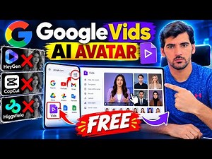 Create AI Avatars for FREE with Google Vids | Full Google Vids AI Avatar Tutorial