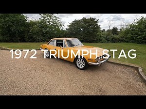 1972 TRIUMPH STAG