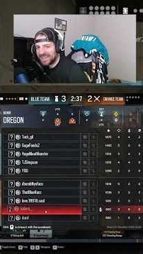 LUCKIEST SHOT OF MY LIFE! - RAINBOW SIX SIEGE X #shorts #rainbowsixsiege #r6 #r6siege #rainbowsix