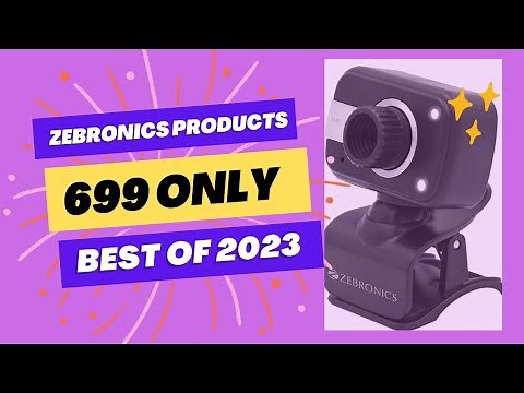 HOW TO SETUP CAMERA FOR STREAMING IN STUDIOS,ZEBRONICS ZEB CRYSTAL CLEAR, BUDGET CAM FOR STREAM