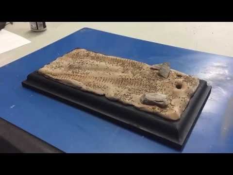 Building A desert diorama for a Tamiya 1/35 Panzer III in North African Markings.