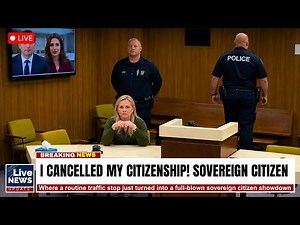 Sovereign Citizen Tries to Use “International License” — Judge Shuts It Down in Court