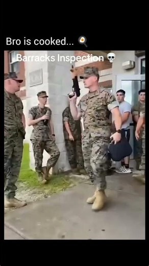 Room inspection gone wrong #militaryeverything #funnyarmy #army #funnymilitary