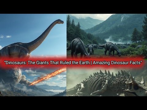 Dinosaurs: The Giants That Ruled the Earth | Amazing Dinosaur Facts