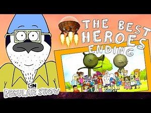The Original Iconic Finale with Heroes by David Bowie | Regular Show | Cartoon Network