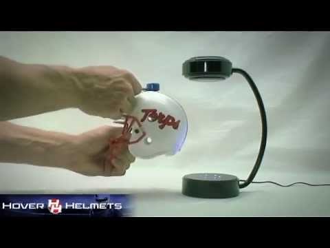 How To Operate Floating Mini Football Helmets Video