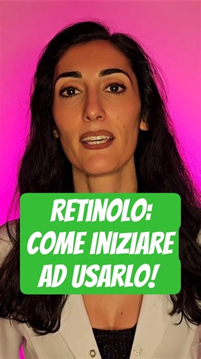 Retinolo come si usa #shorts