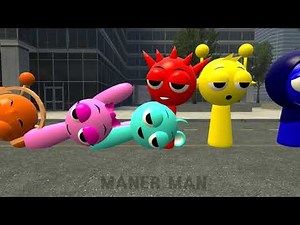 Maner Man: Sprunki & Pou – Gmod Video Compilation Episode 26