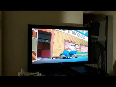 The rugrats movie train scene