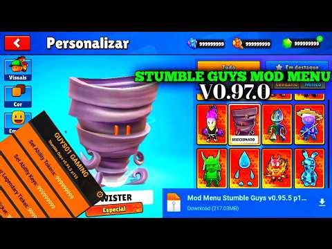 STUMBLE GUYS MOD MENU 0.97.0 APK Android/iOS 🔥 ATUALIZADO 2026