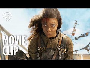 Furiosa: A Mad Max Saga | Car Chase Movie Clip | Warner Bros. Entertainment