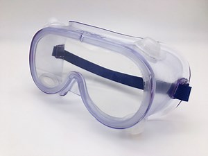[Hot Item] PVC Lens PVC Frame Safety Goggles with Elastic Belt Anti-Splash