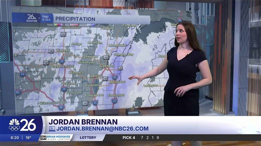 First round of snow this morning