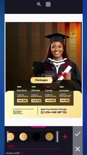 Photograph Flyer Design In Pixellab #shorts #pixellabtutorial