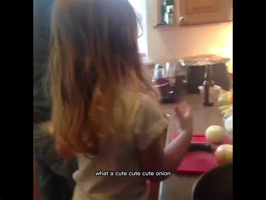 8.9K views · 255 reactions | Vine of the day! Daniel loves to cook and sometimes Ava likes to join, which she was doing in this video. I mean - what a cute onion!  暈 ❤️ | Katie Ryan | Facebook
