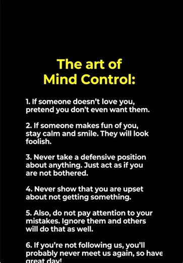 Mind Control: 6 Psychological Tricks That Change How People See You