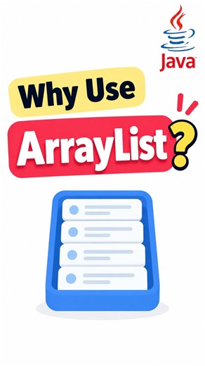 Why Do Java Developers Use ArrayList? ⚡ #shorts #javainterview