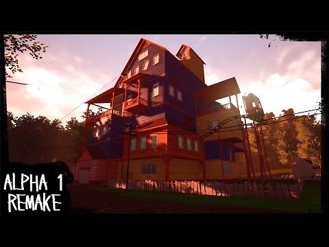 HELLO NEIGHBOR MOD KIT - ALPHA 1 REMAKE (MIX ART) [PART 1]