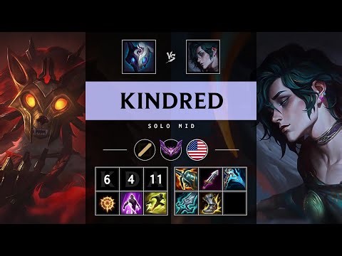 Kindred Mid vs Hwei - NA Master Patch 25.19