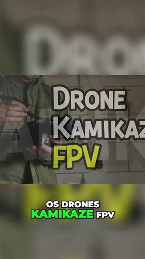 Drones Kamikaze FPV: A Nova Ameaça Aterrorizante #shorts