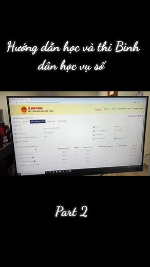 Hướng dẫn thi Bình Dân Học Vụ năm 2025