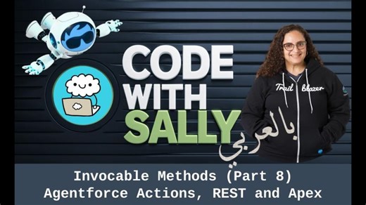 Salesforce Apex Invocable Methods with Code With Sally | Sally ElGhoul, M.C.S. posted on the topic | LinkedIn