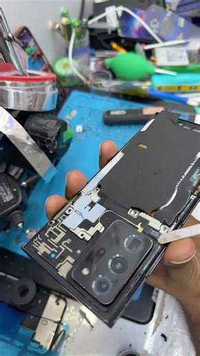 Samsung Note 20 Ultra 5G Battery Replacement-Sim No Service #shorts #note20dead