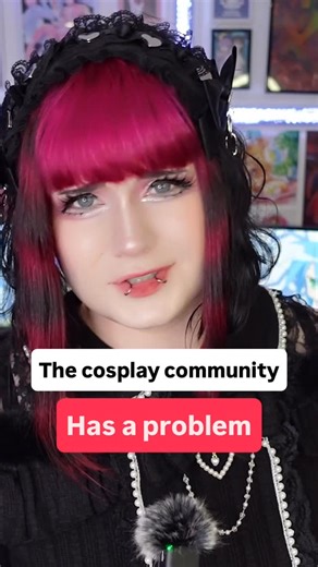 The cosplay community has a big problem with elitism 🫡 Full video on YT - #jfashion #jfashion #animecon #animeconvention #cosplayphotographer #cosplayer #alternativefashion #alternative #cosplaymakeup #kawaiistyle #cosplay | Addyharajuku