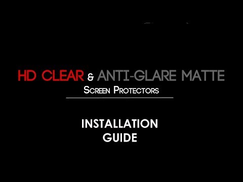 TECHGEAR HD CLEAR & ANTI-GLARE MATTE Screen Protector Installation Guide for Amazon Fire HD 10 2023