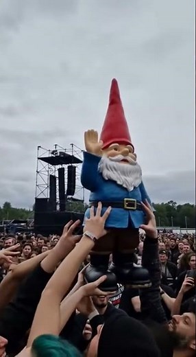 The Weirdest Way to Crowd Surf