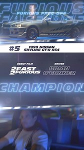 104K views · 10K reactions | Your 2025 #FURIOUSFACEOFF Champion…NISSAN SKYLINE GT-R R34 driven by Brian O’Conner!!! Thank you to all the fam who participated in the races and voted each round ️ | The Fast Saga | Facebook