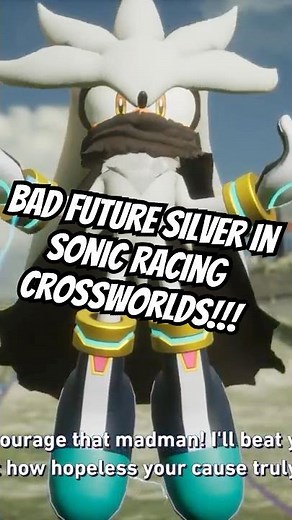 The Best Silver Character Mod In Sonic Racing CrossWorlds!