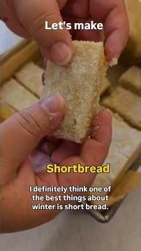 Shortbread - The OG perfect cookie and perfect as a handmade gift 🎁 #shortbread #recipeshorts