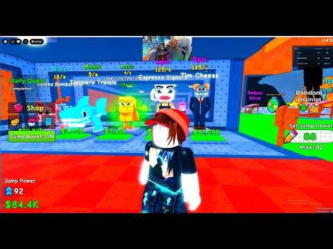 LIVE! Roblox Jump for Brainrots and Rivals Gaming
