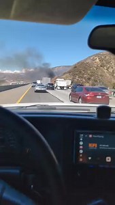 108K views · 782 reactions | UPDATE at 2:50 pm — A vehicle fire along northbound I-15 in the Cajon Pass spread into brush and has grown to 10-15 acres and is moving uphill. Air attack has requested two additional tankers as crews work to contain the flames. The No. 4 and No. 5 lanes are closed, and traffic is gridlocked back to the 15/215 interchange. Read the article at VVNG.com #CajonPass #VVNG #Traffic ( Michael Campos) | Victor Valley News VVNG.com | Facebook