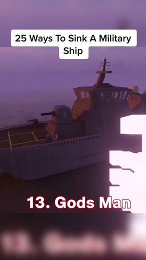 13. Gods hand #teardown #military #militaryship #wreckingmoments #teardowngame #satisfying #satisfyingvideos #godshand