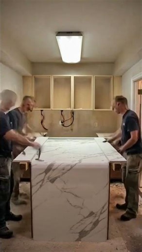 Ultra Luxury Marble Kitchen Transformation | Modern Italian Chef Kitchen