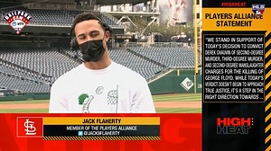 "We all have a chance each and every day to make a change." Jack Flaherty talked with High Heat about his reaction to yesterday's verdict and making an impact off the field. | MLB Network