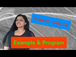 Binary search-Example and program-Malayalam