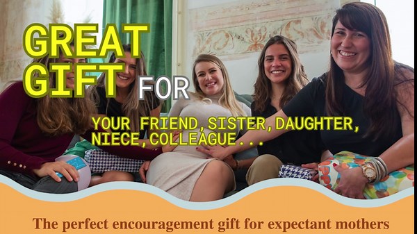 Labor Comb - Natural Pain Relief for Childbirth - Wooden Comb with Birth Affirmation - Labor and Delivery Essential