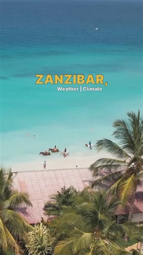 ZANZIBAR ISLAND 🇹🇿 | ZANZIBAR — WEATHER & CLIMATE 🏝️ Generally the main rainy season, or the ‘long rains’, last during March, April and May. Afternoon tropical... | Instagram