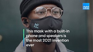 1.5K views · 22 reactions | The MaskFone uses bluetooth headphones and a built in microphone to make communicating while wearing a mask easier than ever. #CES2021 #DigitalTrendsatCES | Digital Trends | Facebook
