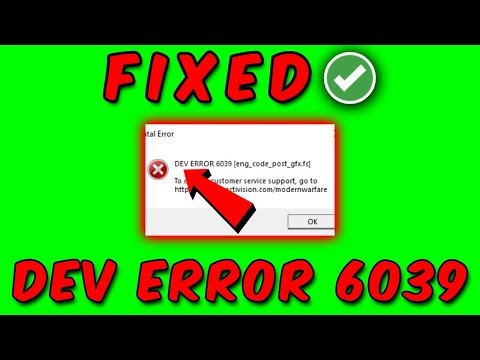 How to Fix Dev Error 6039 in Call of Duty Warzone (PS4) (PS5) | Bytes Media