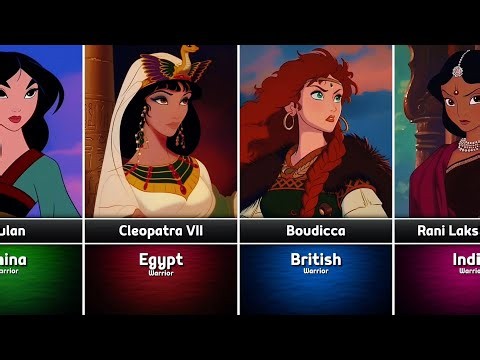 Brave Female Warriors X Disney Classic | Disney
