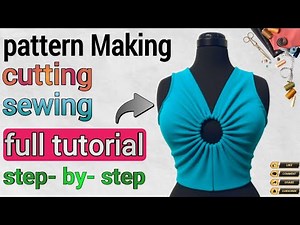 Bodice Pattern to Sewing in 3 Steps | Mannequin Fit Result