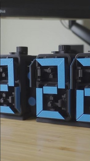 Clock Made With 7 Segment Displays Controlled By Arduino