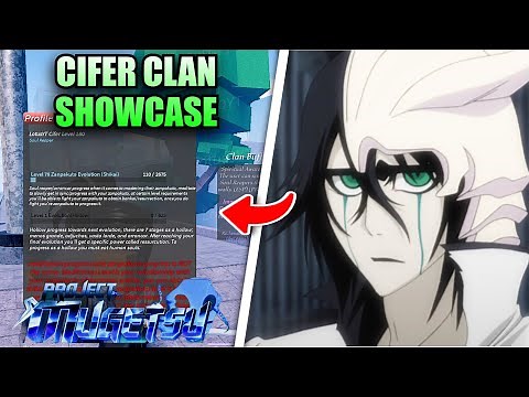 [Project Mugetsu] CIFER CLAN SHOWCASE + ALL BUFFS AND CODES!!!
