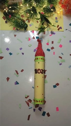 Make your own Crazy party popper at home. #diy #craft