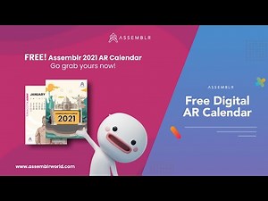 FREE! Assemblr 2021 AR Calendar
